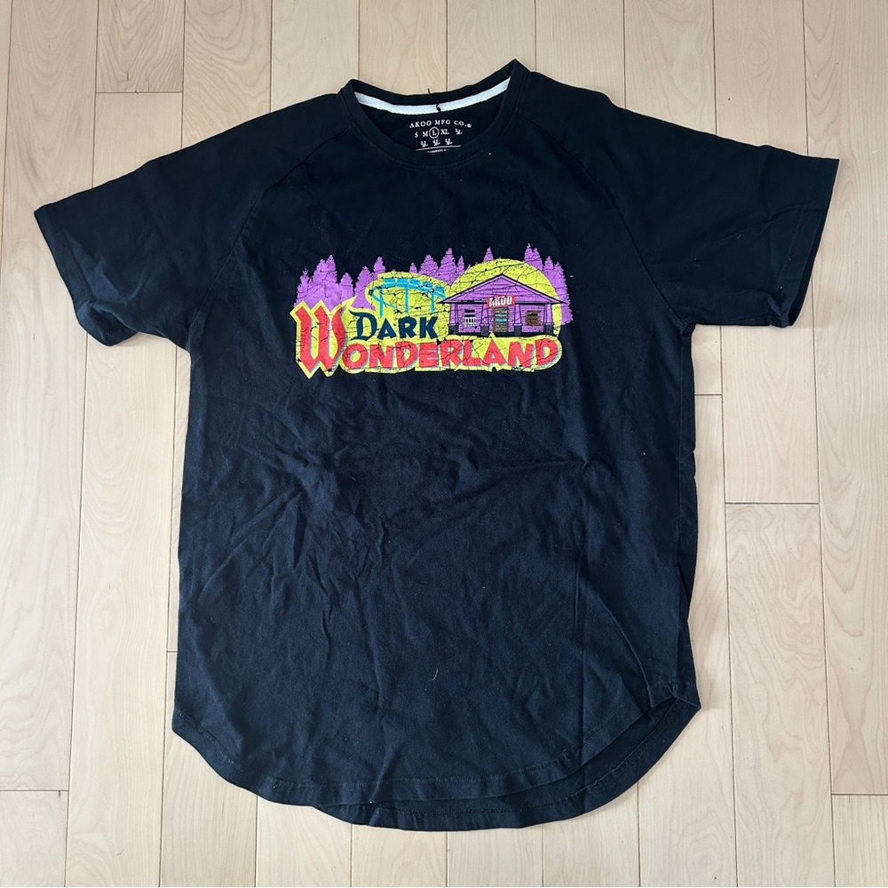 Men’s Akoo MFG Co. Streetwear Clothing Dark Wonderland Tshirt